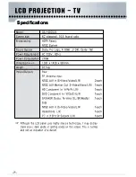 Preview for 73 page of Daewoo DSJ-6000LN Instruction Manual