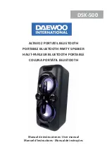 Daewoo DSK-500 Manual preview