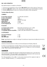 Preview for 17 page of Daewoo DSK-500 Manual