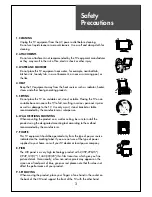 Предварительный просмотр 3 страницы Daewoo DSL-15D3 Instruction Manual