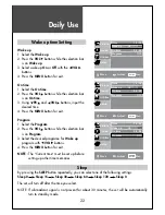 Предварительный просмотр 22 страницы Daewoo DSL-15D3 Instruction Manual