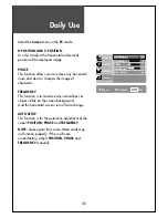 Предварительный просмотр 26 страницы Daewoo DSL-15D3 Instruction Manual