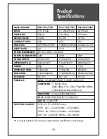 Предварительный просмотр 29 страницы Daewoo DSL-15D3 Instruction Manual