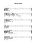 Preview for 2 page of Daewoo DSL19M1WC Instruction Manual