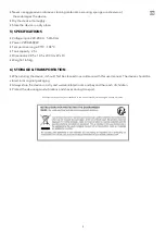 Предварительный просмотр 8 страницы Daewoo DSWK40AT User Manual