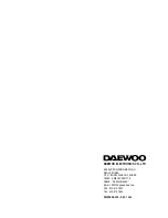 Preview for 92 page of Daewoo DTA-20 T1 Service Manual