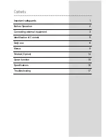 Предварительный просмотр 2 страницы Daewoo DTB Series Instruction Manual