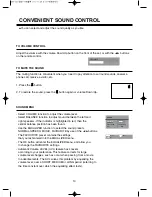 Предварительный просмотр 11 страницы Daewoo DTC-20, DTC-21, DTY-21, DTY-25 Manual Instruction