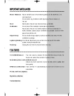 Preview for 4 page of Daewoo DTD-14D3 ME Instruction Manual