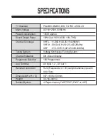 Preview for 2 page of Daewoo DTG-28 Manual Instruction