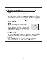 Preview for 13 page of Daewoo DTG-28 Manual Instruction