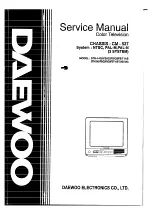 Daewoo DTH-14Q1FS Service Manual preview