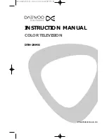 Daewoo DTH-29MS Instruction Manual preview