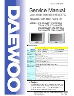 Daewoo DTL-29U8ZLP Service Manual предпросмотр