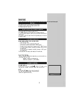 Предварительный просмотр 8 страницы Daewoo DTM-28 Series Instruction Manual