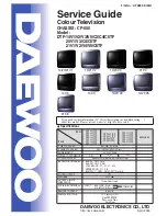 Daewoo DTP-14C3TF Service Manual preview