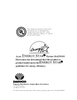 Preview for 26 page of Daewoo DTQ 13P2FC Instruction Manual