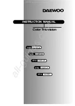 Daewoo DTQ-13V6FCB Instruction Manual preview