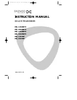 Daewoo DTQ-14D4SSFM Instruction Manual preview