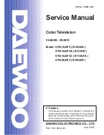 Предварительный просмотр 1 страницы Daewoo DTQ-14J4FC Service Manual