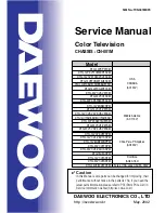 Daewoo DTQ-14J4FCCM Service Manual предпросмотр