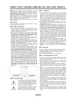 Предварительный просмотр 3 страницы Daewoo DTQ-14U1FCP Service Manual