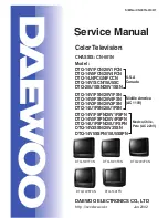 Preview for 1 page of Daewoo DTQ-14U1FSN Service Manual