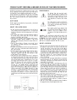 Preview for 4 page of Daewoo DTQ-14U1FSN Service Manual