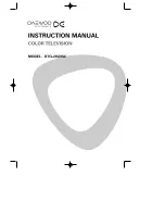 Preview for 1 page of Daewoo DTQ-20U9SC Instruction Manual