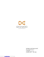 Предварительный просмотр 35 страницы Daewoo DTQ-2133SSFN Service Manual