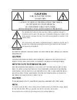 Preview for 2 page of Daewoo DTQ 25G1TS Instruction Manual