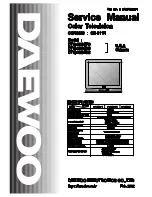 Daewoo DTQ-29S4FC Service Manual предпросмотр