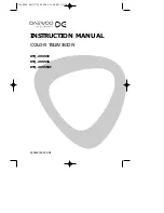 Preview for 1 page of Daewoo DTQ-29S5SC Instruction Manual