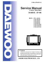 Daewoo DTR-14D3TM Service Manual preview