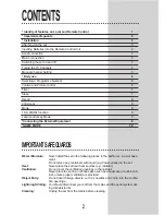 Предварительный просмотр 3 страницы Daewoo DTR Series Instruction Manual