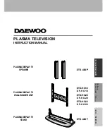 Preview for 2 page of Daewoo DTS-42SP Instruction Manual