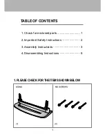 Preview for 2 page of Daewoo DTS-42ST Instruction Manual