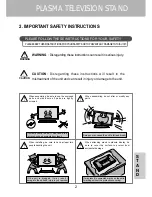 Предварительный просмотр 3 страницы Daewoo DTS-42ST Instruction Manual