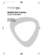 Предварительный просмотр 1 страницы Daewoo DTT-3250-100D Instruction Manual