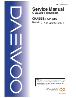 Daewoo DTX-21B4 Service Manual preview