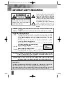 Preview for 3 page of Daewoo DV-2500H Instruction Manual