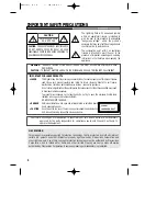 Preview for 3 page of Daewoo DV-500 Owner'S Manual