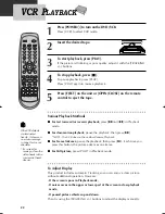 Preview for 23 page of Daewoo DV-6T834B Owner'S Manual