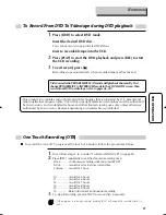 Preview for 28 page of Daewoo DV-6T834B Owner'S Manual