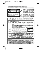 Предварительный просмотр 3 страницы Daewoo DV-900 Instruction Manual