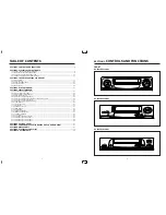 Preview for 3 page of Daewoo DV-F562 Series Service Manual