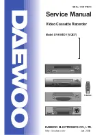 Preview for 1 page of Daewoo DV-K211 Series Service Manual