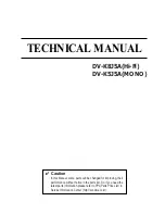 Preview for 1 page of Daewoo DV-K5J5A Technical Manual