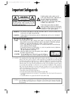 Предварительный просмотр 2 страницы Daewoo DV6T811N Owner'S Manual