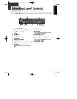 Preview for 8 page of Daewoo DV6T834N Owner'S Manual